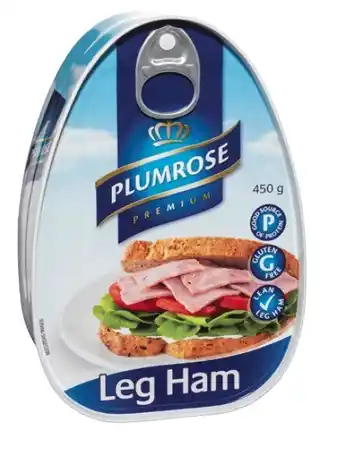 Coles Plumrose Canned Leg Ham 450g offer