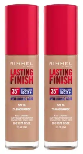 Coles Rimmel Lasting Finish 35hr Foundation 30mL offer