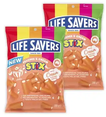 Coles Life Savers Candy 150g-200g offer