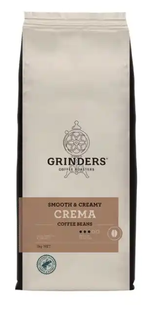 Coles Grinders Coffee Beans 1kg offer