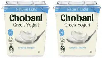 Coles Chobani Greek Yogurt 907g offer