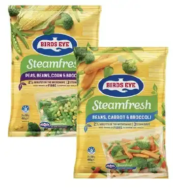 Coles Birds Eye Steam Fresh Vegetables 450g offer