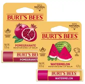 Coles Burt's Bees Lip Balm 4.25g offer