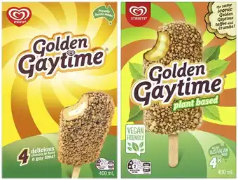 Coles Streets Gaytime Multi Pack 400mL offer