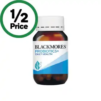 Woolworths Blackmores Probiotics+ Daily Health Capsules Pk 30 offer