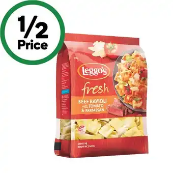 Woolworths Leggo’s Fresh Filled Pasta Varieties 630g – From the Fridge offer