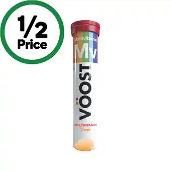 Woolworths Voost Multivitamin Effervescent Tablets Pk 20 offer