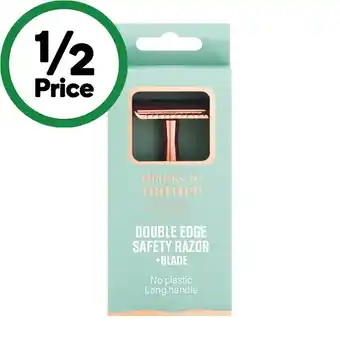 Woolworths Thanks To Nature Double Edge Safety Razor offer