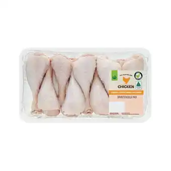 Woolworths Australian Fresh RSPCA Approved Chicken Drumsticks Bulk Pack offer