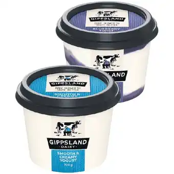 Woolworths Gippsland Dairy Twist Yogurt 700g – From the Fridge offer