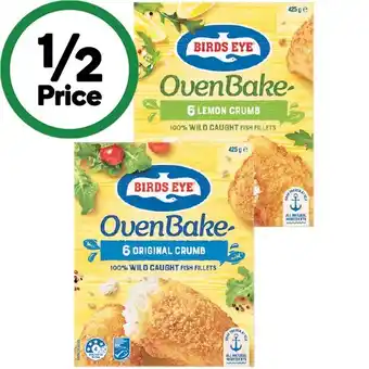 Woolworths Birds Eye Oven Bake Fish 425g offer