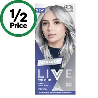 Woolworths Schwarzkopf Live Permanent Hair Colour offer