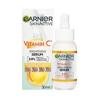 Woolworths Garnier Vitamin C Brightening Serum 30ml offer