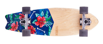 Tahwahli cruiser board hibiscus