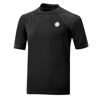 Rebel Sport Tahwalhi boys short sleeve rash vest offer