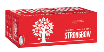 Strongbow original can 375ml (10 pack)