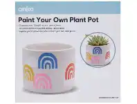 Kmart Paint Your Own Pot Kit offer
