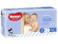 Huggies Ultra Dry Nappies Size 3 Boy 6-11kg Bulk 44 Pack