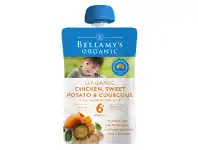 Bellamy's Organic Chicken Sweet Potato & Cous Cous 120g