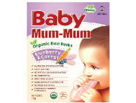 Chemist Warehouse Baby Mum-Mum Rice Rusks Blueberry & Carrot Flavour 36g offer