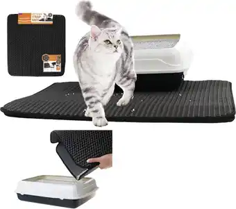 Cheap as Chips Cat Litter Trap Mat Dual Mat 58x53cm offer