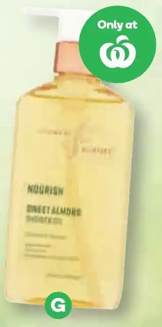 Woolworths Nature Shower Oil offer