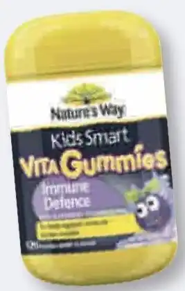 Woolworths Nature's Way Kids Smart VITA Gummies offer