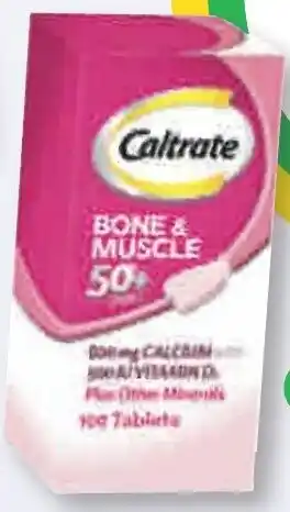 Woolworths Caltrate BONE & MUSCLE offer