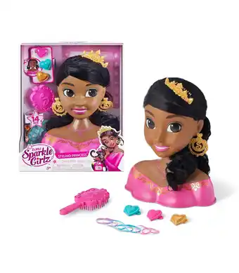 Target Sparkle Girlz Styling Head by Zuru offer