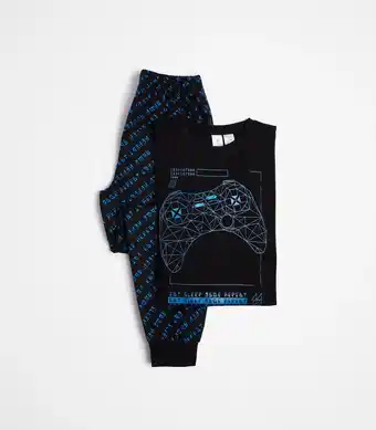 Target Print Cotton Pyjama Set - Gaming offer