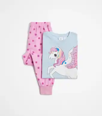 Print Cotton Pyjama Set - Pegasus