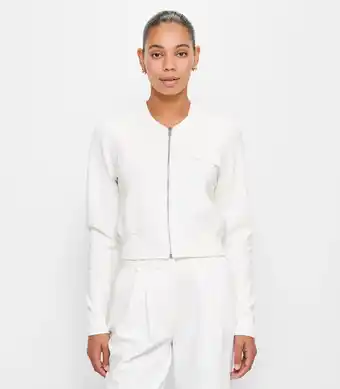 Target Knit Bomber Jacket - Preview - Cloud Dancer offer