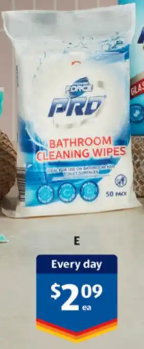 ALDI Power Force Household Wipes offer