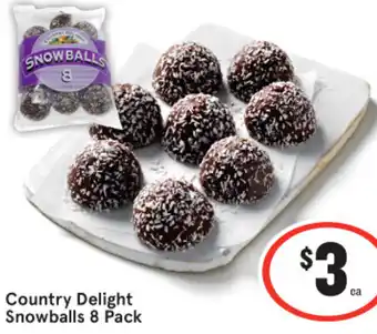 IGA Country Delight Snowballs 8 Pack offer