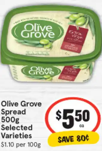 IGA Olive Grove Spread 500g offer