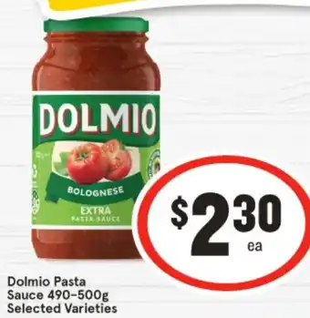 IGA Dolmio Pasta Sauce 490-500g offer