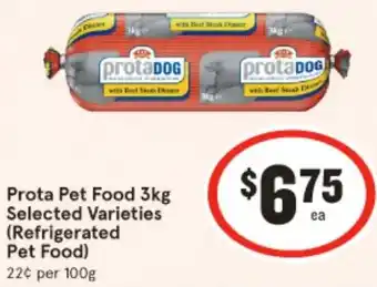 IGA Prota Pet Food 3kg offer