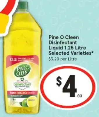IGA Pine O Cleen Disinfectant Liquid 1.25 Litre offer