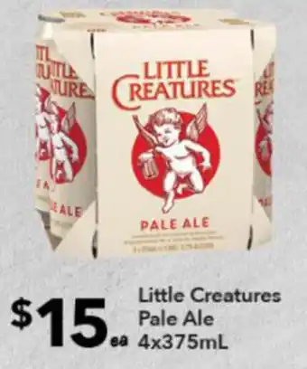 Ritchies Little Creatures Pale Ale 4x375ml offer