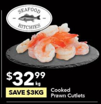 Ritchies Cooked Prawn Cutlets offer