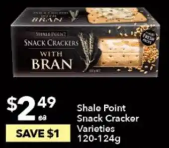 Ritchies Shale Point Snack Cracker 120-124g offer