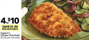 Ritchies Ingham's Chicken Schnitzels offer