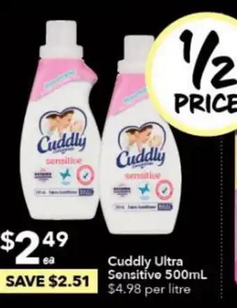 Cuddly Ultra Sensitive 500ml