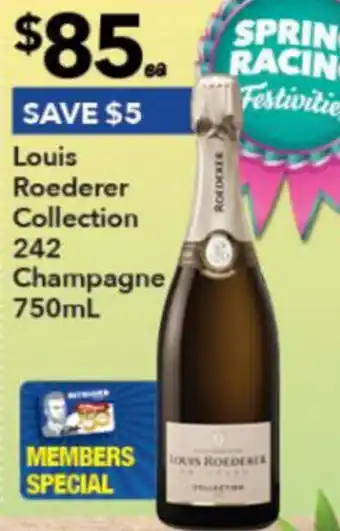 Ritchies Louis Roederer Collection 242 Champagne 750ml offer