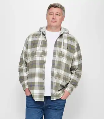 Target Plus Hooded Flannel Shirt offer