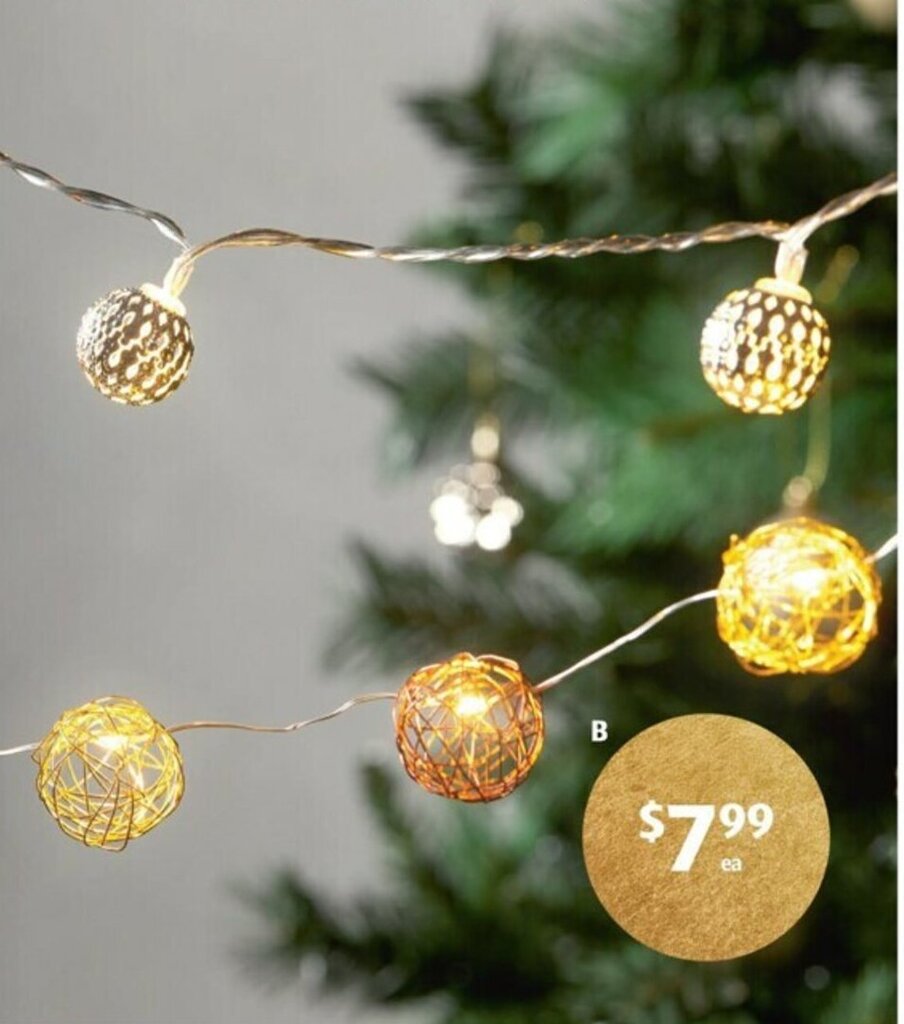 10 LED Decorative Battery Lights offer at ALDI