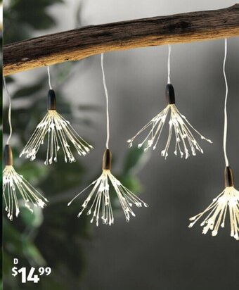 ALDI 360 LED Low Voltage Firework Lights offer
