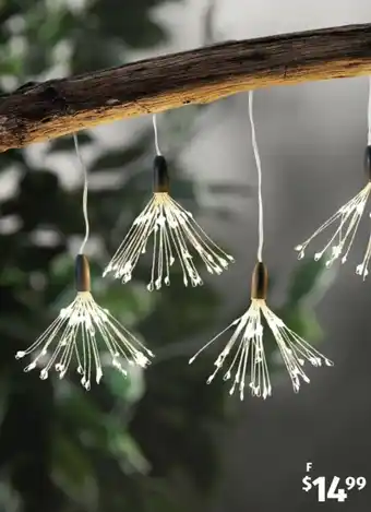 ALDI 360 LED Solar Firework Lights offer