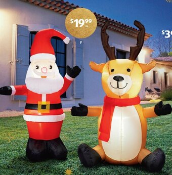 ALDI LED Low Voltage Inflatable Character 1.2m offer