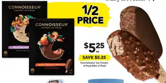Drakes Connoisseur Ice Cream 4 Pack-Mini 6 Pack offer